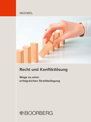 cover image of Recht und Konfliktlösung